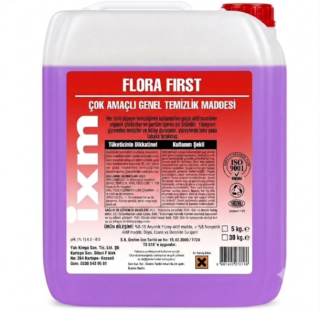 Flora Çok Amaçlı Temizlik Maddesi